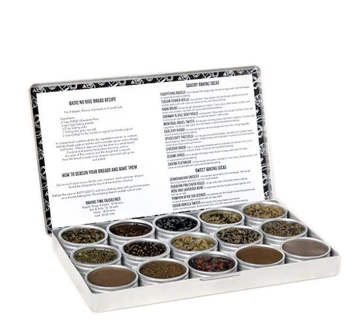 NoRise Bread Making & Seasoning Kit! 15 Sweet And Savory Bread