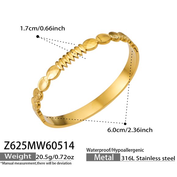 Faty-T Bracelets Jonc Dorés pour Femmes, Ensemble de Joncs Manchettes Multicouches Plaqués Or 14k, Empilables Boho Élégance Non Ternissante Jonc Lisse Bijoux Cadeaux pour Elle