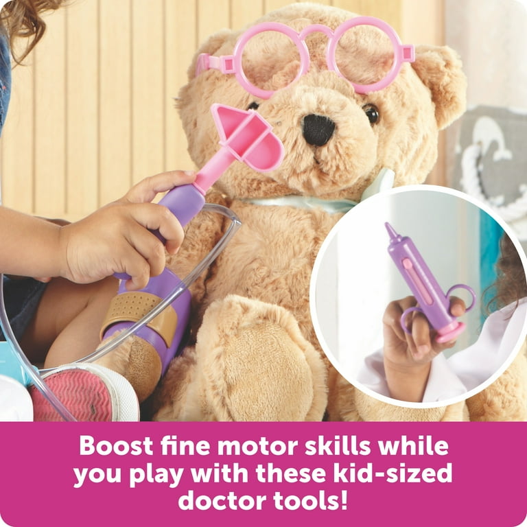 Learning Resources Pretend & Play Doctor Set, Pink - Medical Kit