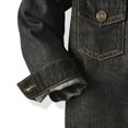 thumbnail image 5 of Mercatoo Boys Denim Outwear Spring Autumn Long Sleeve Denim Jacket Blouse Black Buttons Toddler Girl Fall Jacket, 5 of 6