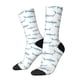 thumbnail image 1 of Balery Cute Shark Calcetas Largas con Estampado para Hombre y Mujer – Suaves y Transpirables, Talla Única (US 5-11), 1 of 6
