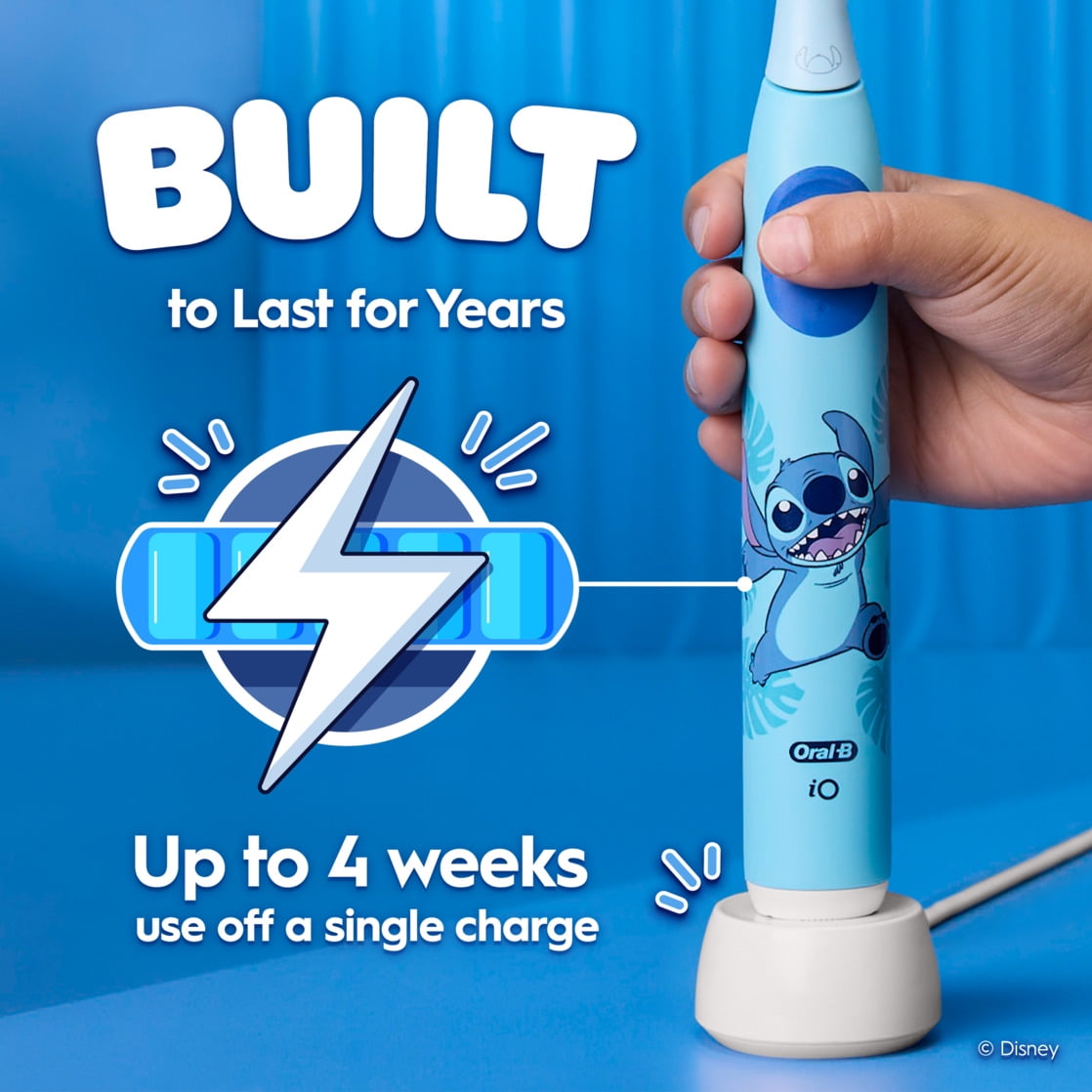 Oral-B iO Kids Limited Rechargeable Electric Powered Toothbrush, Stitch