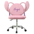 thumbnail image 4 of Impressions Vanity Angel 360 Degree Swivel Vanity Chair with Wheels and Adjustable Seat Height, 4 of 6