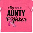 thumbnail image 4 of Inktastic Breast Cancer Awareness My Aunty is a Fighter Boys or Girls Toddler T-Shirt, 4 of 5
