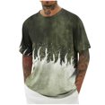 thumbnail image 2 of COSFO Mens Tshirts Short Sleeve Crew Neck Casual Tops Pullover Breathable Vintage Loose Mens Graphic Tees, 2 of 5