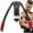 Red, variant on EAST MOUNT Twister Arm Trainer - Home Chest Workout Equipment Adjustable 22-440lbs Hydraulic Power Shoulder Muscle Training Fitness Equipment