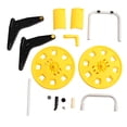 thumbnail image 2 of Garden Water Hose Rack, 1/2 Inch Portable Garden Hose Reel Sturdy Easy To Store  for Yard, 2 of 8