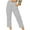 A-Beige, variant on TEAJOPSUU Womens Striped High Waist Capris Elastic Waistband 3/4 Length Summer Cropped Trousers Wide Leg Straight Fit Lounge Pants with Side Pockets A-White