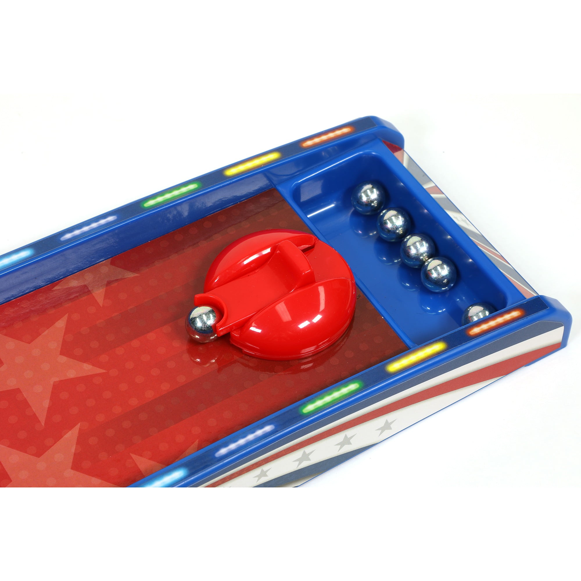 Retro Arcade Electronic: Alley-Ball - Tabletop Game, 3' Track, Scoreboard & Sound Effects, 1-2 Players, Ages 6+