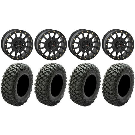 System 3 SB-5 Black 15 Wheels 30 Crawler XR Tires Sportsman RZR Ranger System 3 SB-5 Black 15 Wheels 30 Crawler XR Tires Sportsman RZR Ranger