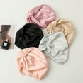 thumbnail image 3 of 100% Mulberry Silk Reversible Sleep Bonnet – 22 Momme, Double-Layer Hair Wrap & Night Cap for Women, 3 of 7