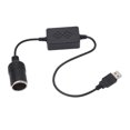 thumbnail image 1 of Cigar Lighter Socket Power Cable, 12V Car Cigar Lighter Socket Adapter Power Cable Cord For Dash Cam GPS Car Led Light Strips Automotive Electronics, 1 of 8