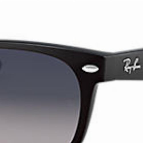Matte Black/ Polarized Blue Gradient