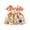 A Orange, variant on Fesfesfes Baby Dress Girls Summer Dress Rainbow Print Doll Neck Sleeveless Dress Toddler Girls Dress Under 10$