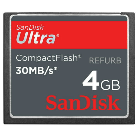 SanDisk Ultra 4GB Compact Flash CF Card SDCFH-004G-U46 (Certified (Best Cf Card For 7d)