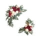 thumbnail image 2 of Set de Ramos de Rosas Simulados - Arreglo de Flores Artificiales de 2 piezas para decoración de mesa de boda, centro de mesa para banquetes, decoración de la sala interior, 2 of 6