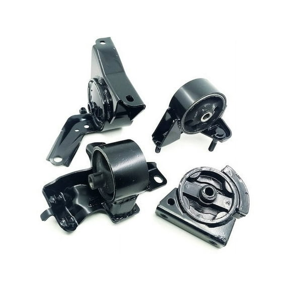 Engine Mount and Transmission Mount Kit - Compatible with 1993 - 1997 Toyota Corolla 1.6L 1.8L with Automatic Transmission 1994 1995 1996