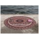 thumbnail image 1 of Toalla de playa redonda estampada, chal protector solar, bufanda cuadrada de verano, bufanda de los deseos, 1 of 6