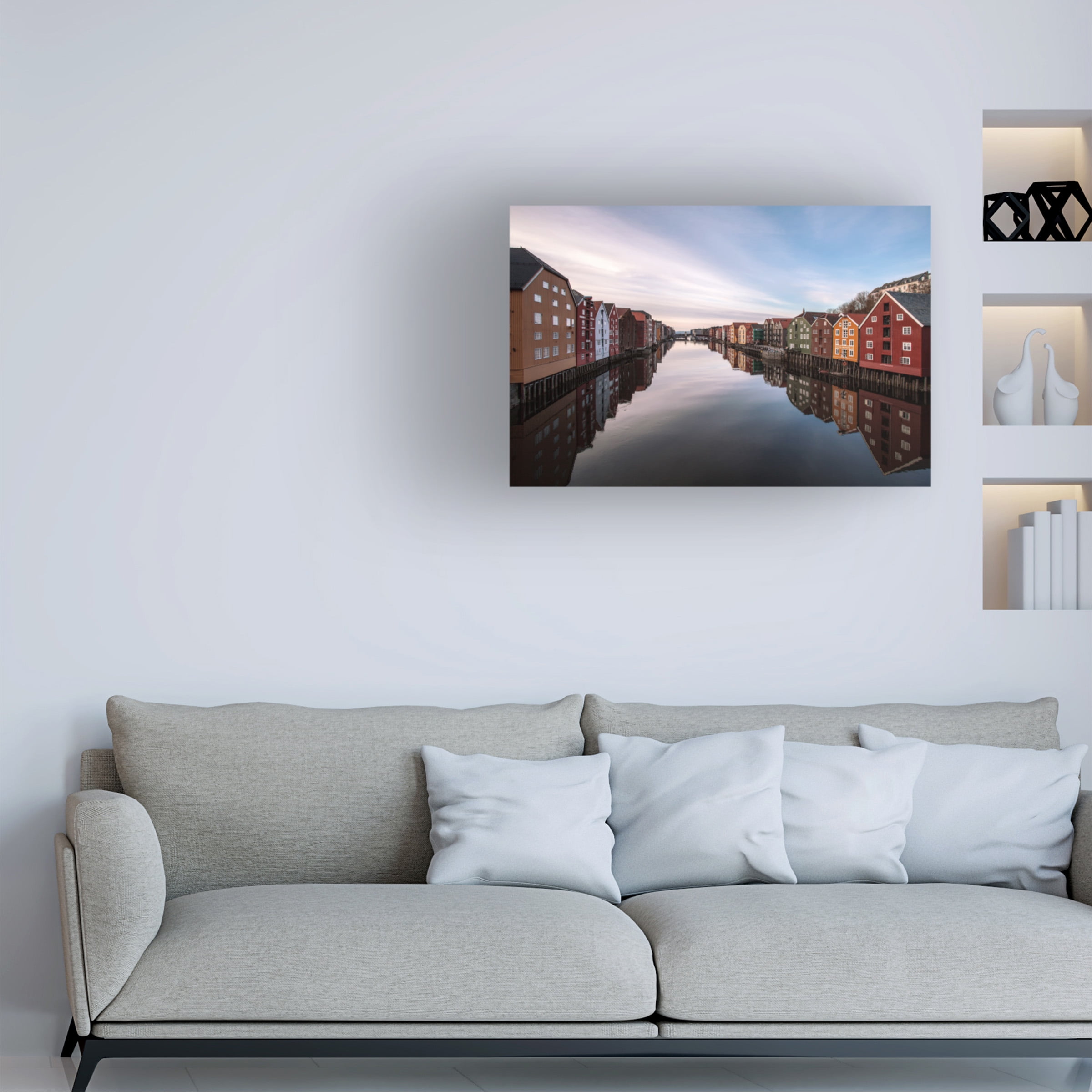 Par Soderman 'Trondheim Norway' Canvas Art