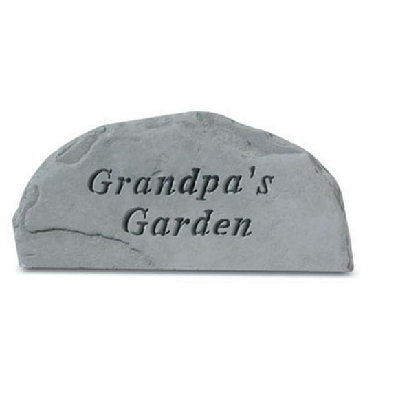 Grandpa'S Garden Memorial Garden Stone