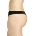 thumbnail image 2 of Women's Calvin Klein Form Thong Panty QD3643 Color: Black Size: MEDIUM, 2 of 2