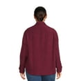 thumbnail image 3 of RealSize Women's Plus Size Corduroy Shacket, 3 of 5