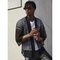 thumbnail image 3 of Camisa Slim Fit Manga Larga Malla Hombre Casual Transpirabl, 3 of 7