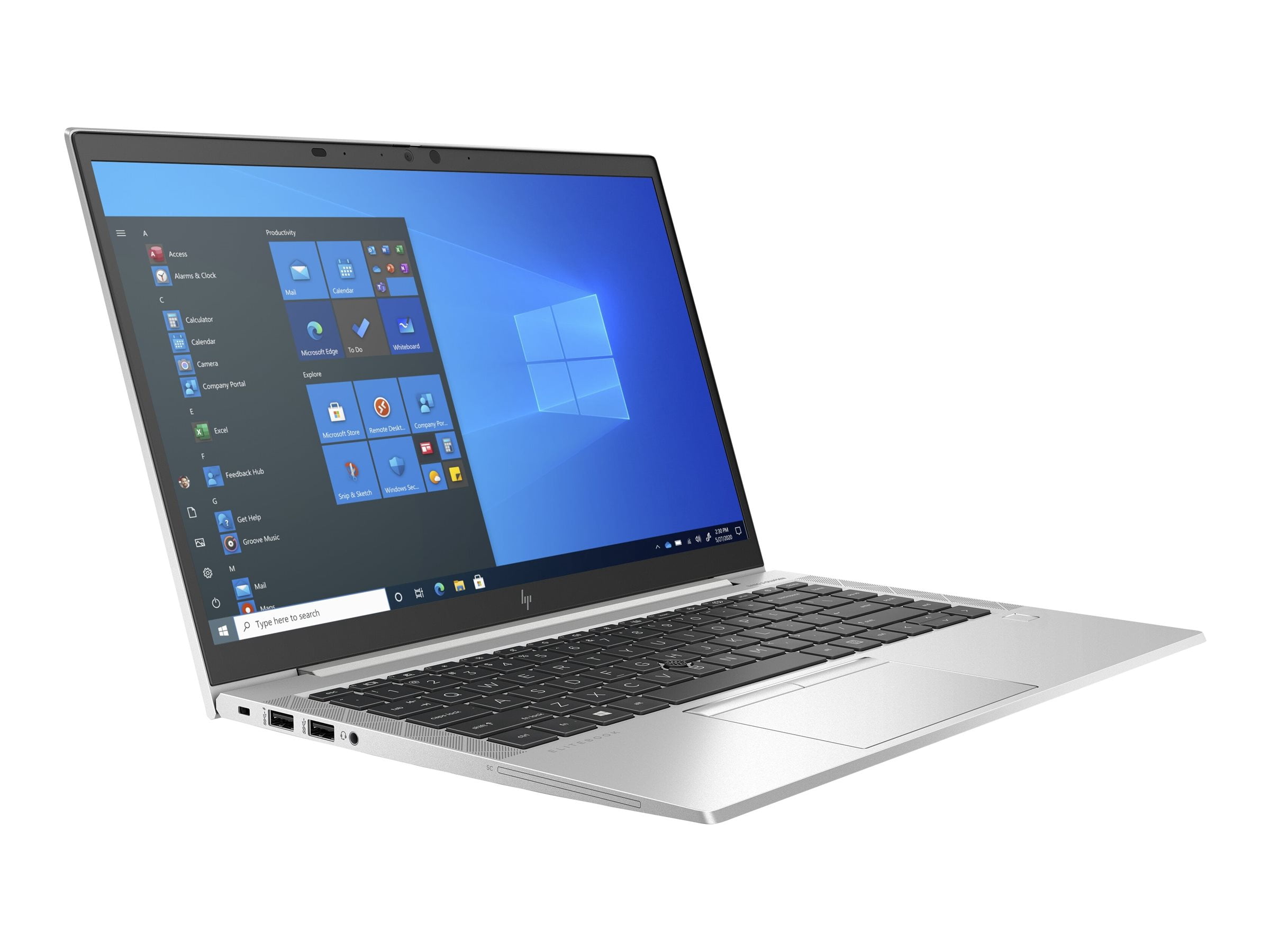 HP EliteBook 840 G8 14" FHD IPS Intel i7-1185G7 3.0 GHz 16GB DDR4 256GB SSD Intel Iris Xe Graphics Windows 11 Pro Laptop, Silver - 661L1UC