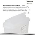 thumbnail image 3 of McKesson Prevent Sharps Container with Locking Lid, 5.4 Qt, 1 Ct, 3 of 5