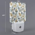 thumbnail image 2 of Honeii Winter Forest Animals Print LED Night Light with Light Sensor, Night Lights Plug Into Wall,Ideal for Bedrooms and Hallways-EU, 2 of 7