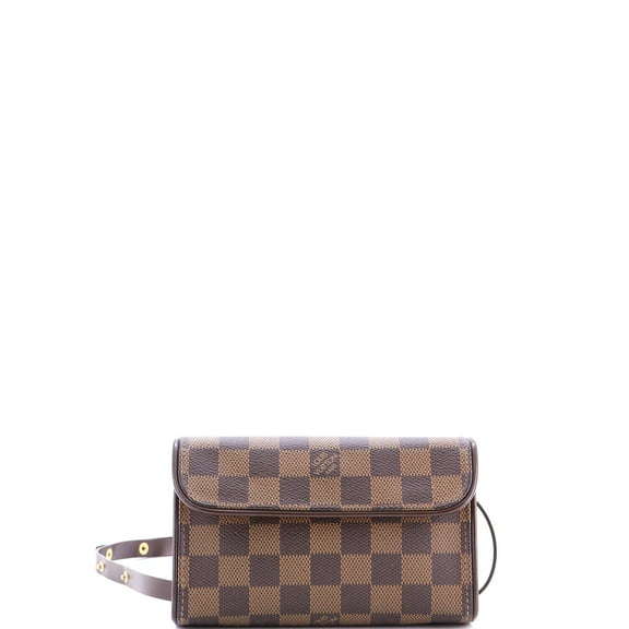 Pre-Owned Florentine Pochette Damier By Rebag