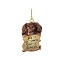 thumbnail image 2 of Animal Lover Two Sided Ornament,Funny Car Hanging, Car Hanging Accessories Interior Decoration Accessories Decor Gifts for Women Men, 2 of 5