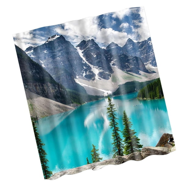 te baño cortina s baño nature scenery 2 Sunnimix Cortina de baño