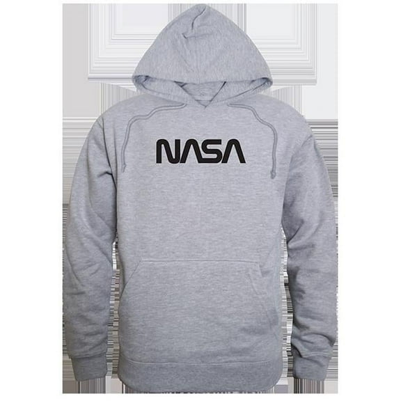 Worm Graphic Pullover Hoodie, Heather Gray - 2XL