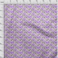 thumbnail image 4 of oneOone Cotton Poplin Twill Purple Fabric Travel Diy Clothing Quilting Fabric Print Fabric By Yard 56 Inch Wide, 4 of 4