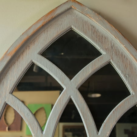 - Cathedral Window Wall Mirror