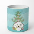 thumbnail image 4 of Carolines Treasures BB1629CDL 3.75 x 3.25 in. Unisex Christmas Tree & White Poodle 10 oz Decorative Soy Candle, 4 of 5