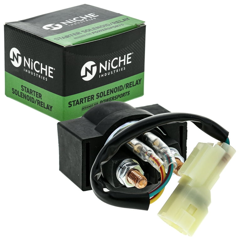 Y’s 専用 Niche Starter Solenoid Relay Switch for Kawasaki Mule PROMX 27002