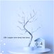 thumbnail image 2 of Injueey USB Touch Switch Control 36LED 108LED Pearl Fire Tree Light Lámpara de de alambre de cobre para el hogar Vacaciones Navidad Nightlight Iluminación navideña Numero 5 Injueey HA026284-05, 2 of 5