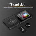 thumbnail image 4 of Mp3 Music Player Bluetooth Portable Mp4 Fm Radio External Ultra-thin Black, 4 of 5