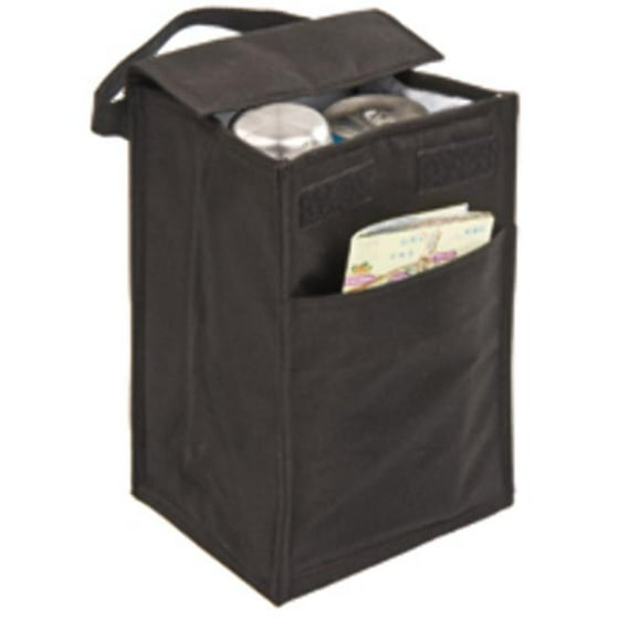 DDI 1474028 Recycled Lunch Bag - Black Case Of 72