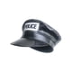 thumbnail image 1 of Gorro de policía, piel negra, para cosplay, 27 x 24 x 14 cm, 1 of 3