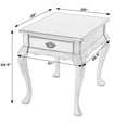 thumbnail image 4 of Butler Specialty Company Grace 1-Drawer End Table - Antique Beige, 4 of 7