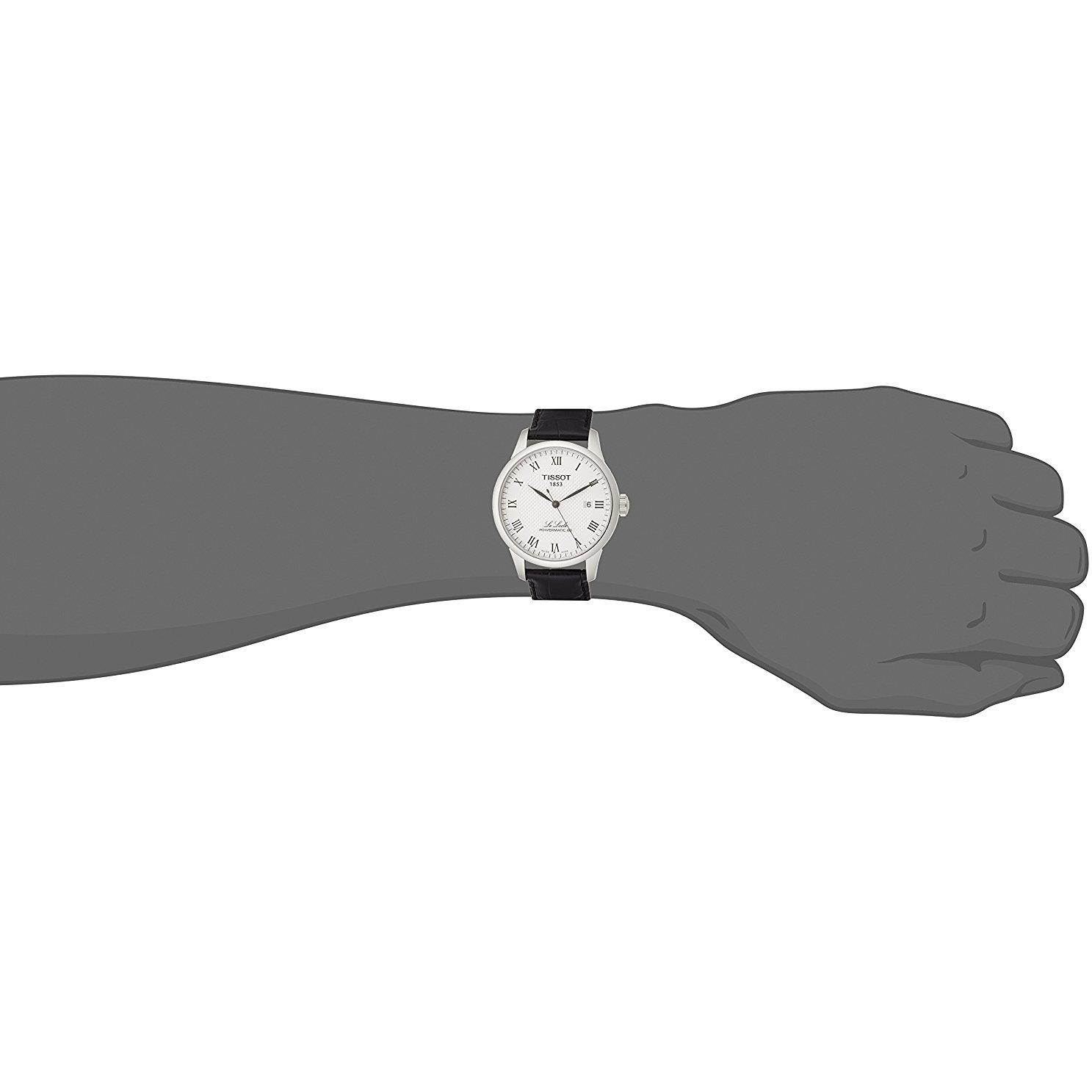 Tissot Le Locle Powermatic 80 Automatico – Acciaio 316L, Quadrante Grigio, Cinturino Acciaio (T0064071104300)