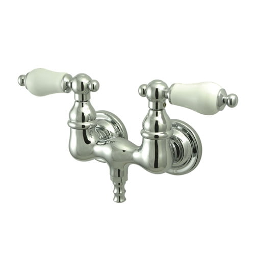Kingston Brass Vintage Wall Mount Clawfoot Tub Faucet