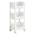 thumbnail image 3 of Organizador de 3 niveles para el hogar, carrito de almacenamiento para dormitorio y baño. Estilo B, 3 of 9