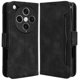 thumbnail image 1 of For Oppo Find X8 Pro 5G Leather Case Phone Wallet Cover with Multiple Card Slots - Black, 1 of 5