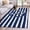 Sage Green, variant on Area Rug 4x6 Ft, Navy Blue Anchor Nautical Non Slip Area Rugs for Bedroom, Navy Blue Striped Farmhouse Washable Low Pile Indoor Throw Carpet for Home Office Study Room Dining Room Nursery
