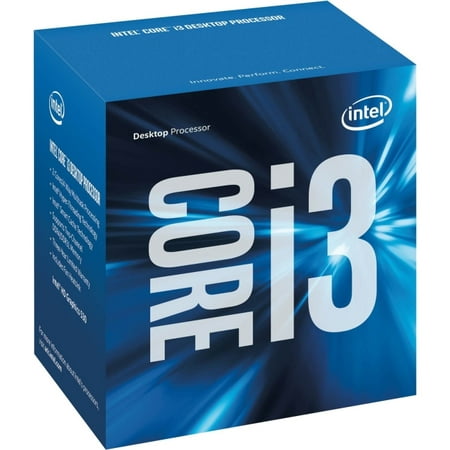 Intel Core i3 i3-6100 Dual-core (2 Core) 3.70 GHz Processor - Socket H4 LGA-1151Retail Pack - 512 KB - 3 MB Cache - 8 GT/s DMI - 64-bit Processing - 14 nm - 3 Number of Monitors Supported - Intel HD