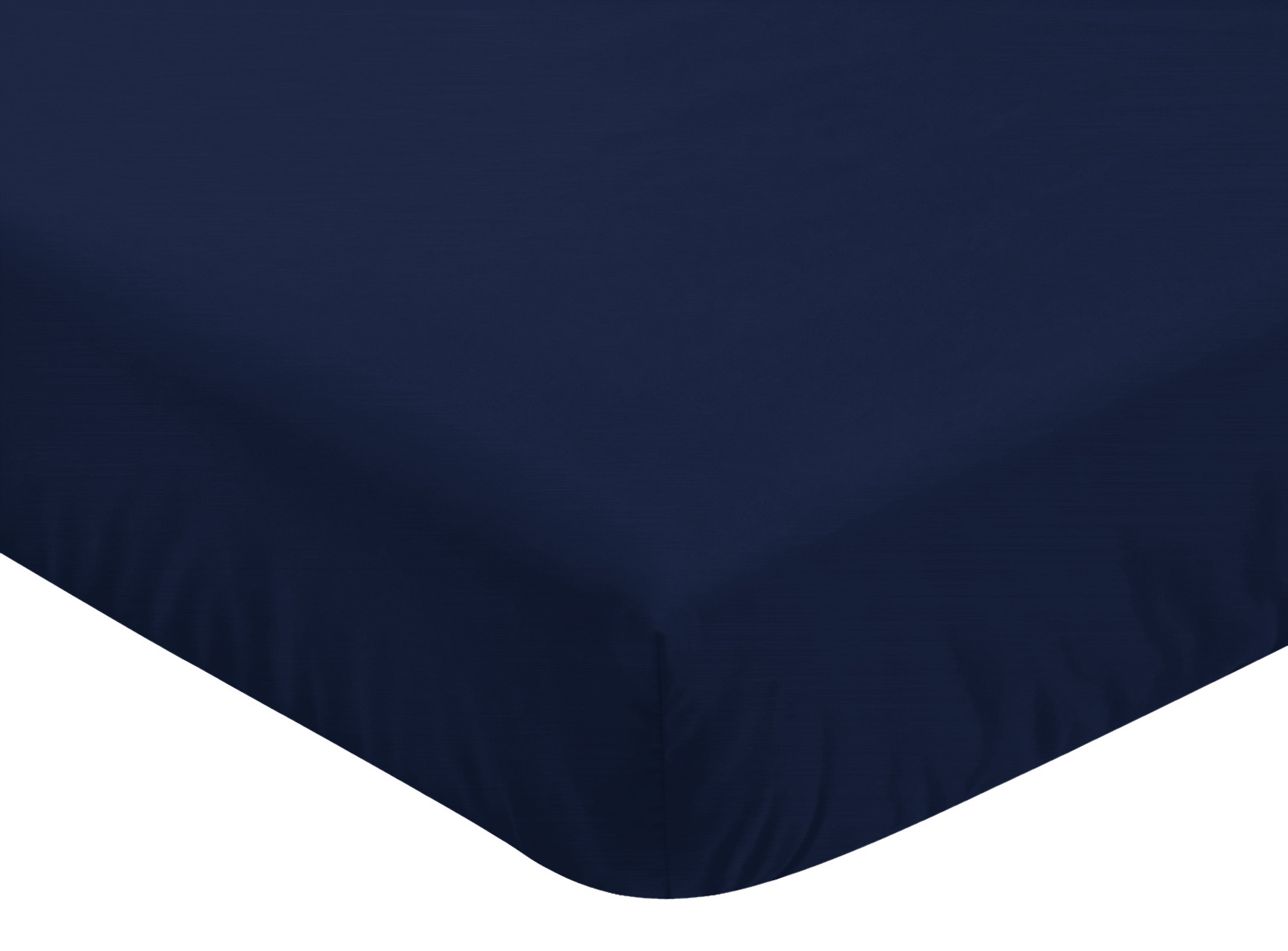 Sweet Jojo Designs Anchors Away White and Blue 4 Piece Crib Bedding Set